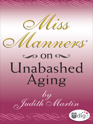 cover image of Miss Manners